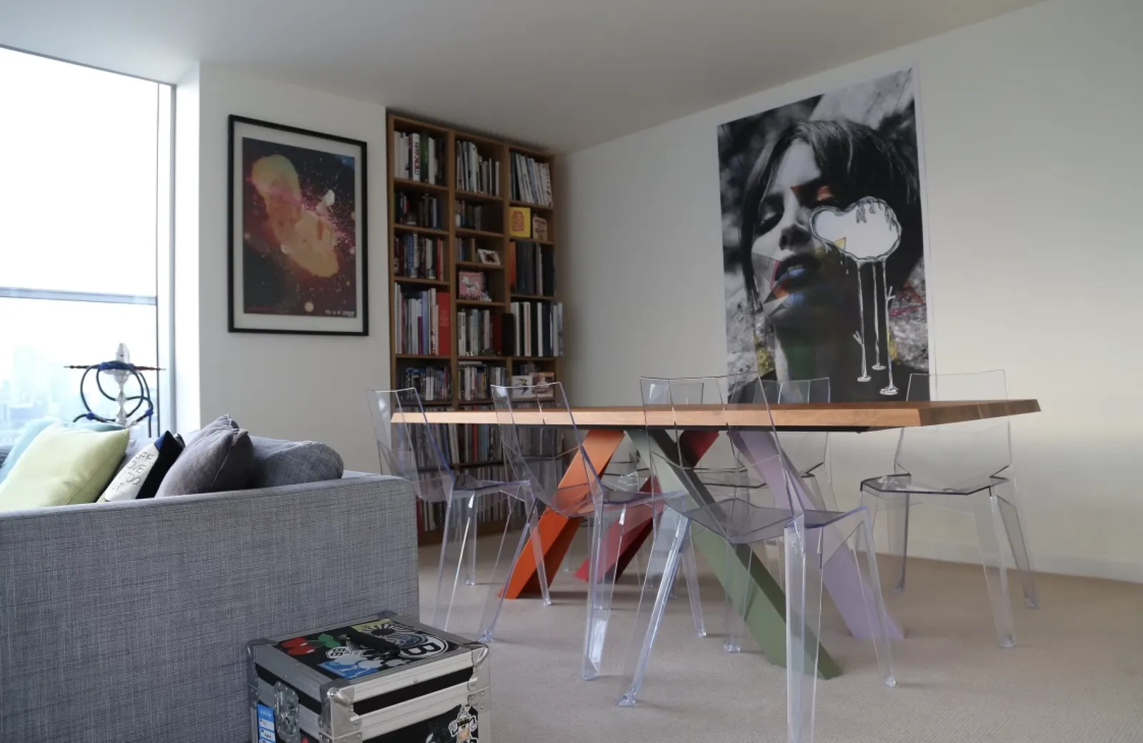 6 Bonaldo Poly Dining Chair // Designed By Karim Rashid // Now Discontinued photo Furniture