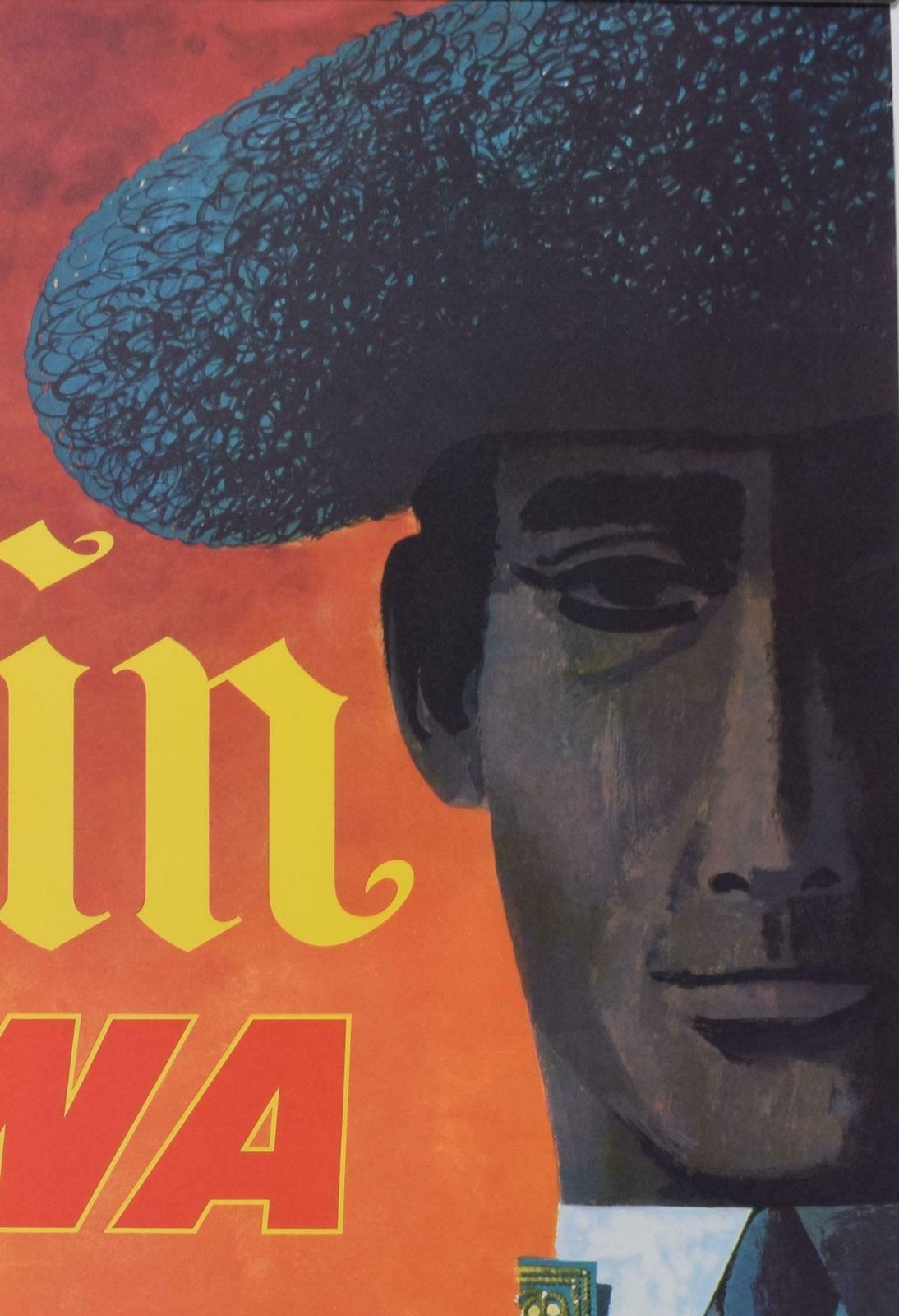 Spain   Fly Twa Original Vintage Travel Poster By David Klein photo for sale