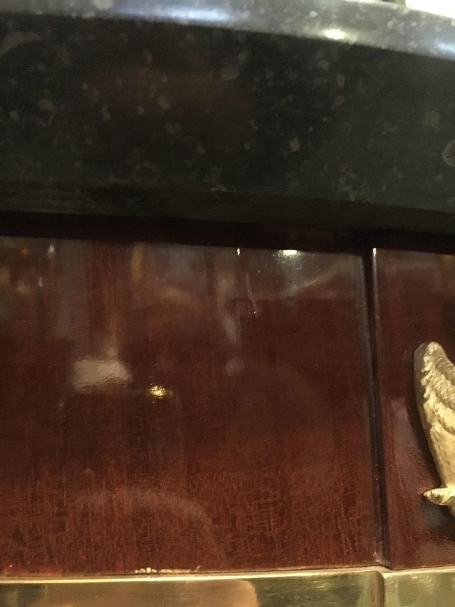 photo for sale 19th Century. French Mahogany Center Table