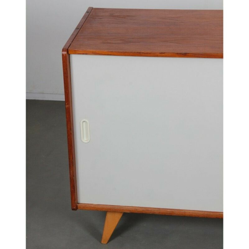 Oak Chest Of Drawers, Model U 452 By Jiri Jiroutek, 1960 photo Furniture