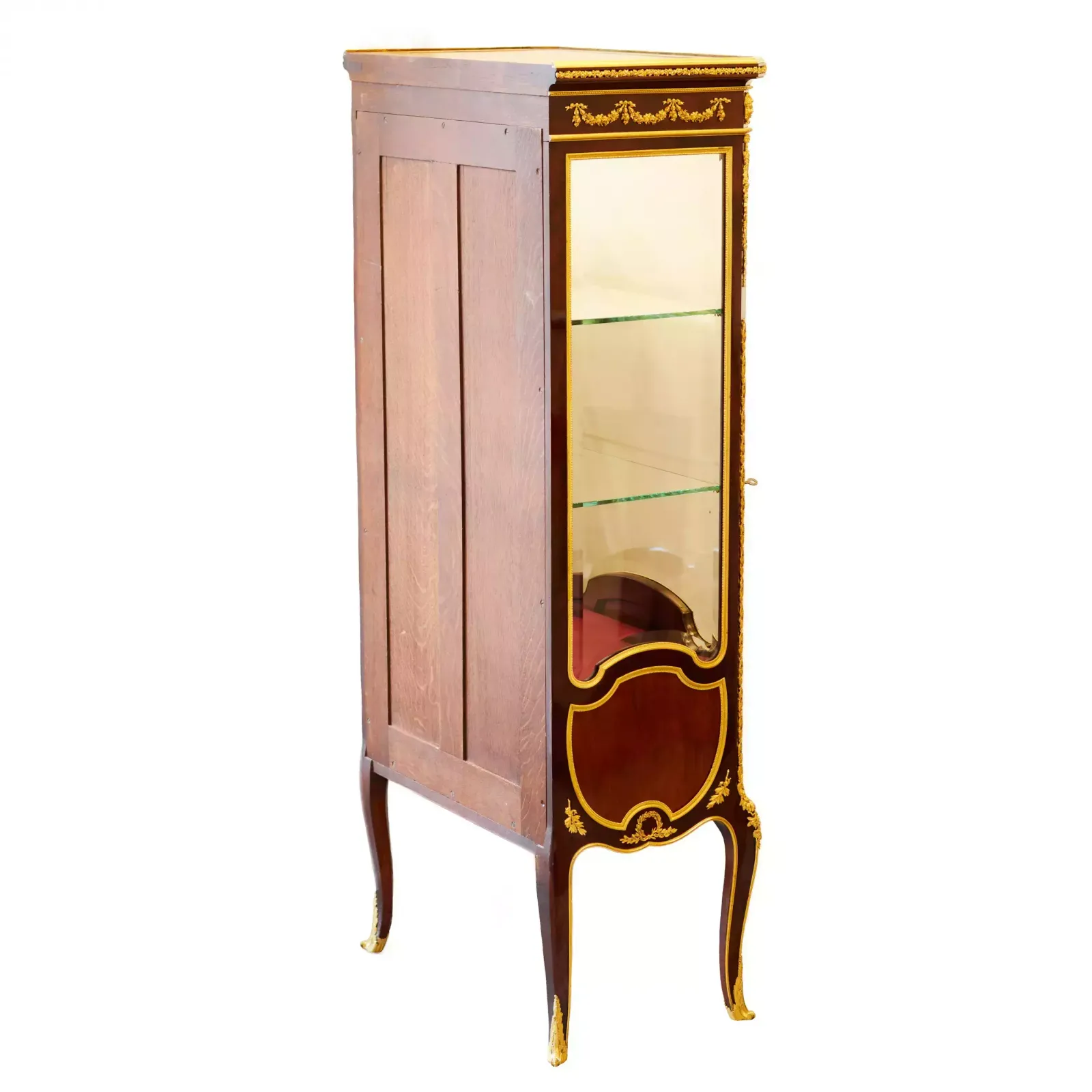 Showcase In Mahogany And Gilded Bronze In Sormani Style. France 19th Century. photo Furniture