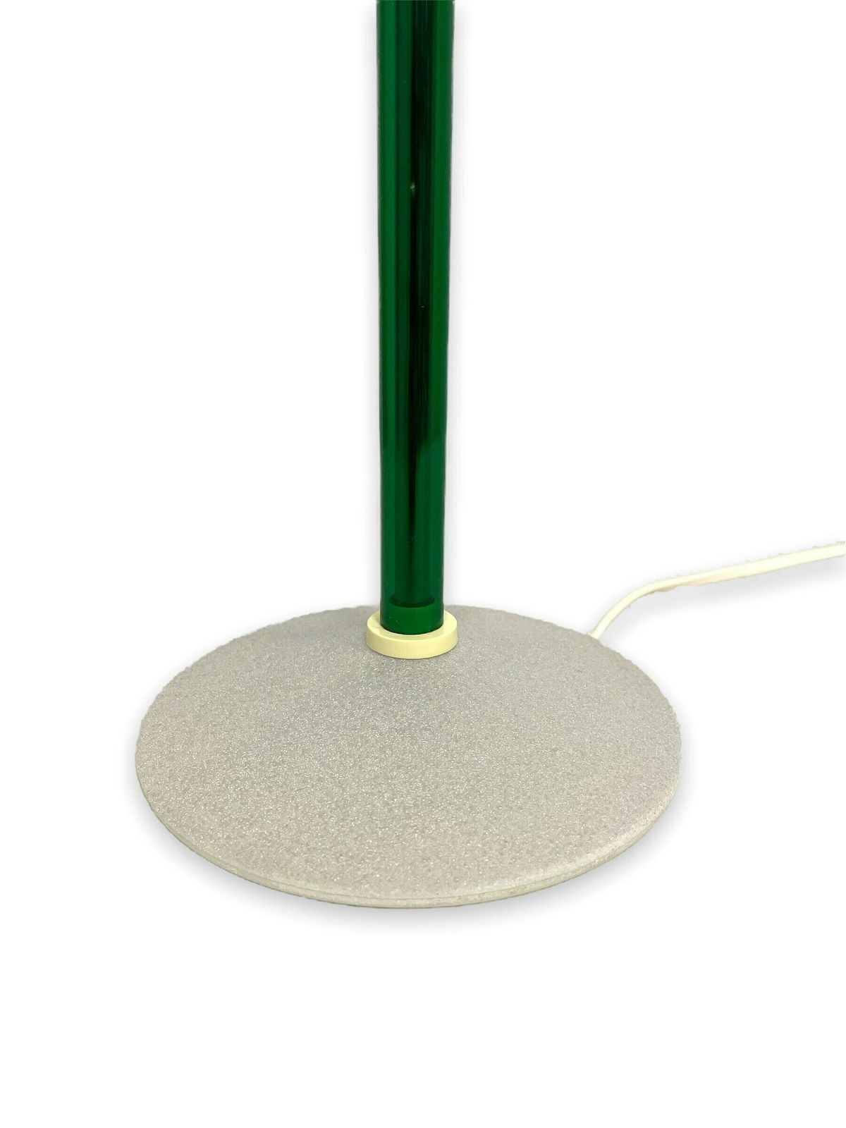 Glass Table Lamp, New Old Stock, Postmodern Design Standing Light, Desk Nightstand Lamp, 1990s Interior Style photo buy