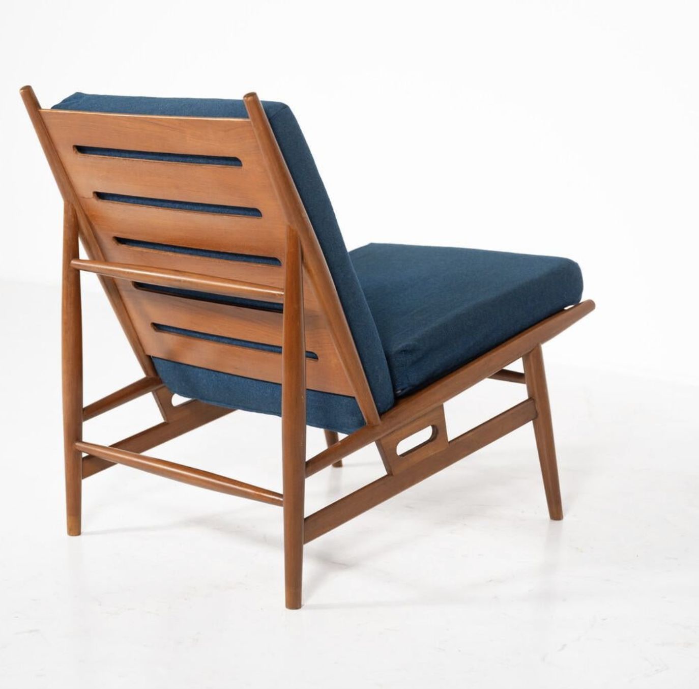 Mid Century Modern Pair Of Armchairs By Isa, Italy, 1960s photo for sale