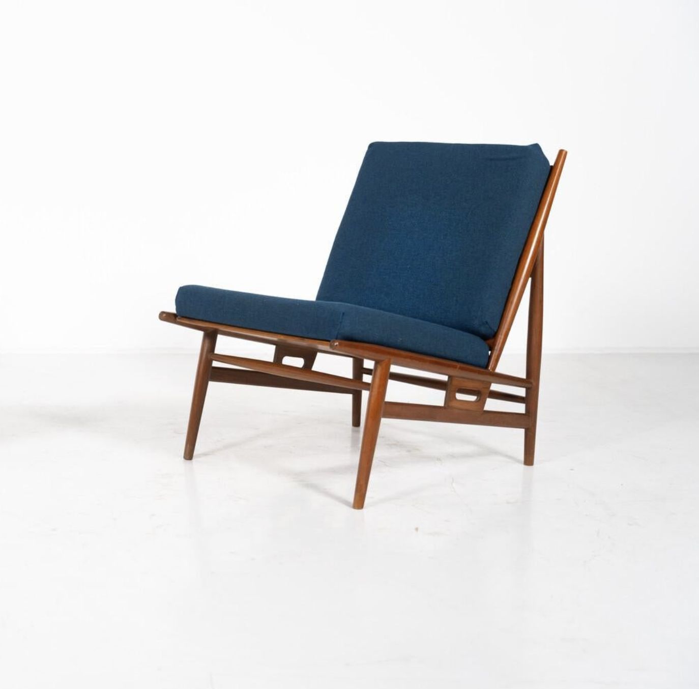 Furniture Mid Century Modern Pair Of Armchairs By Isa, Italy, 1960s photo