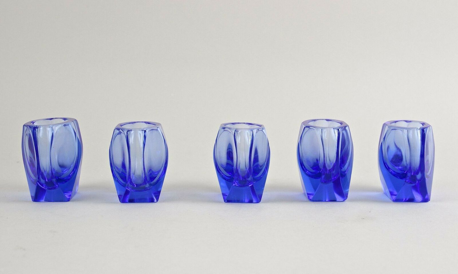 photo for sale 20th Century Art Deco Decanter Set/ Liquor Set With 5 Shot Glasses, Cz Circa 1920