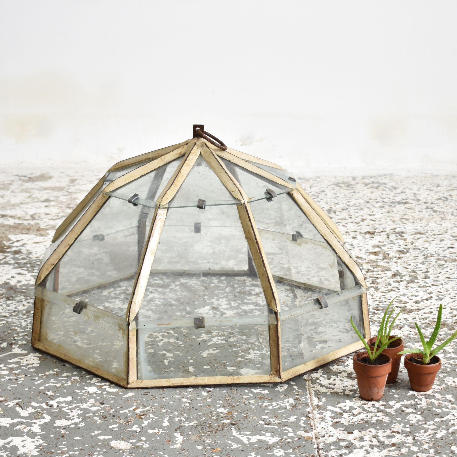 Antique Lantern Garden Cloche – C photo furniture