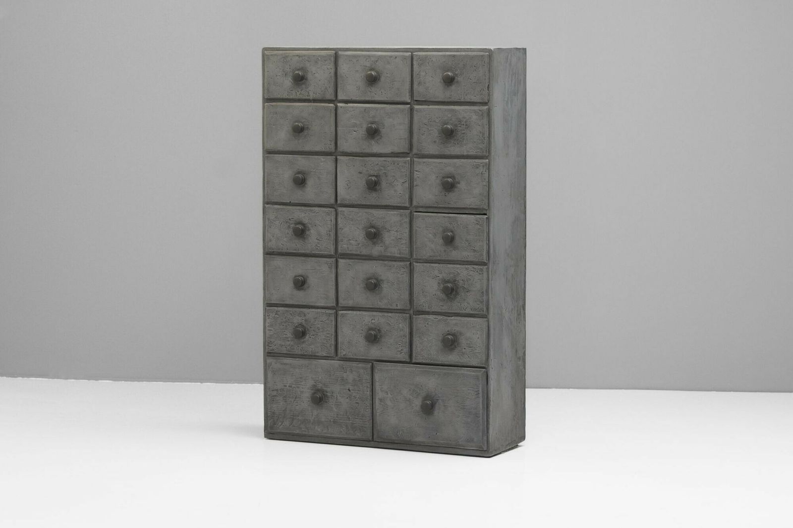 Bank Of Drawers, 1800s, Pine, Antique