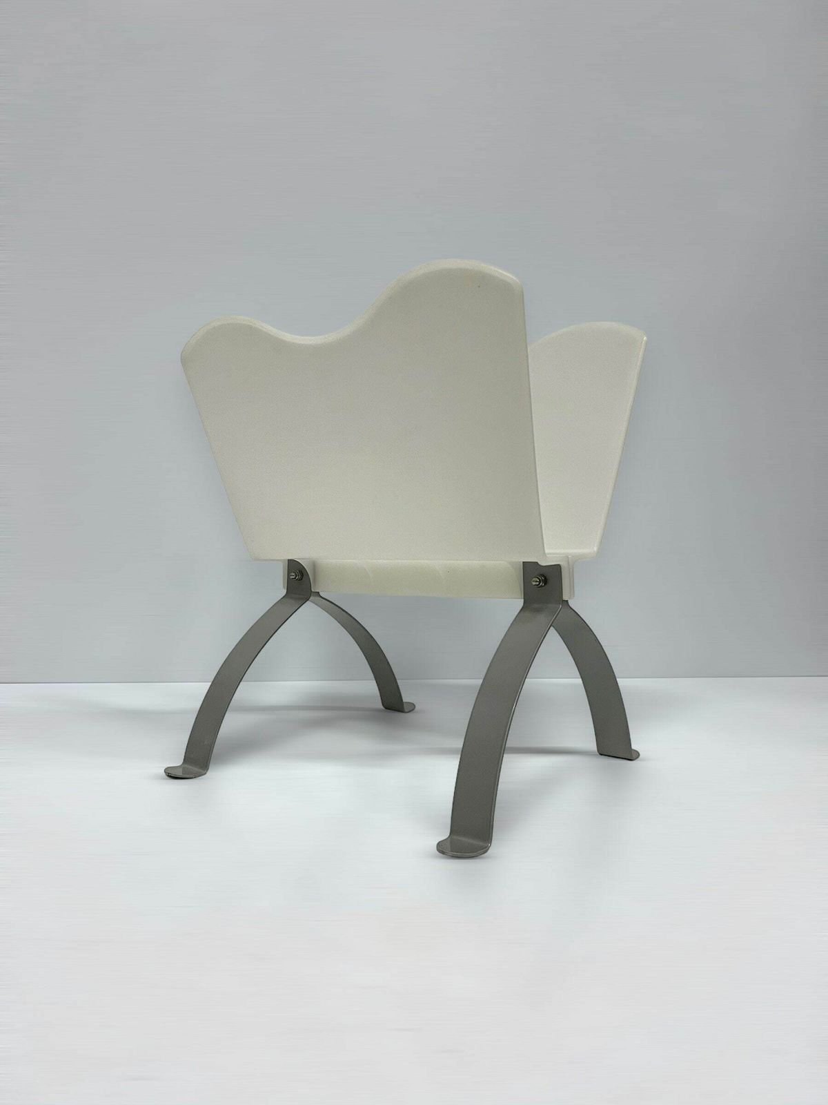 Vintage Ikea Magazine Lecture Tray, Design Per Ivar Ledang, White Clouds Inspired, 1990s Postmodern Interior photo buy