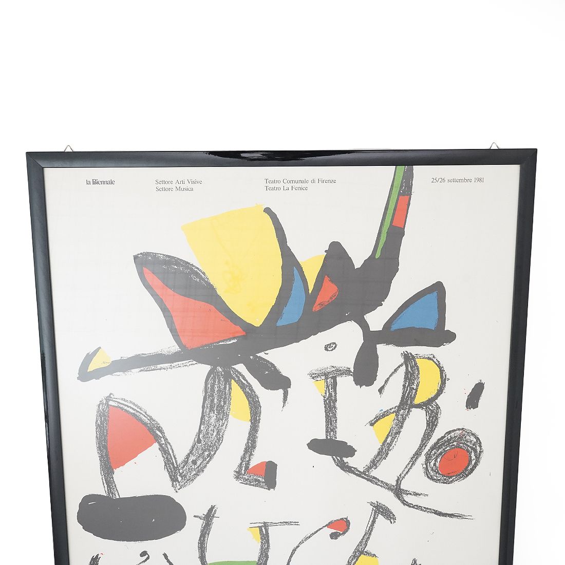 Poster “L’uccello Luce” By Joan Mirò For The Venice Biennale, 1981 photo buy