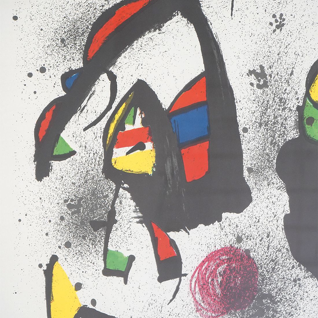 Poster By Joan Miro For The Opera Grafica Exhibition In Venice In 1981 photo 250.0