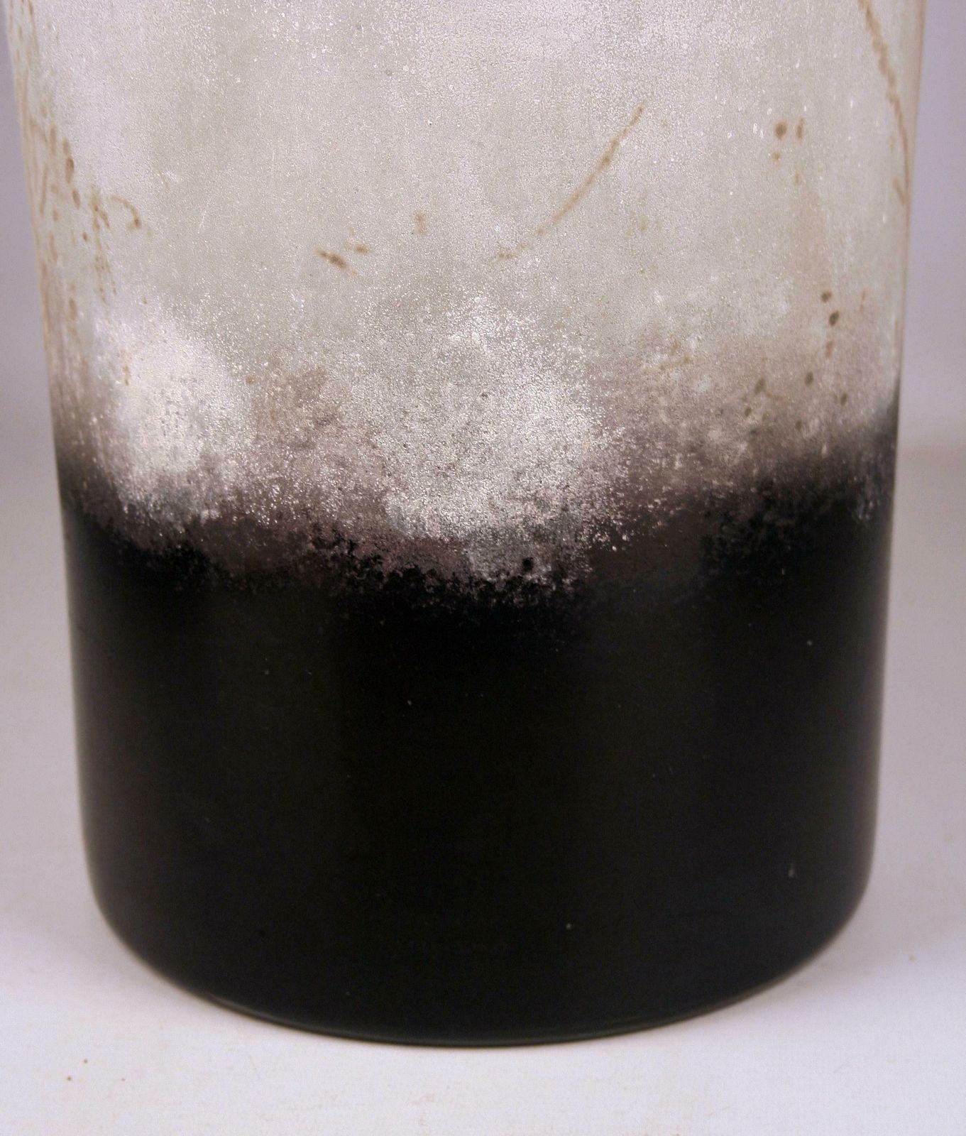photo for sale Mid 20th Century Modern Frosted Murano Glass Lamp/Vase By Italian Artist Alfredo Barbini