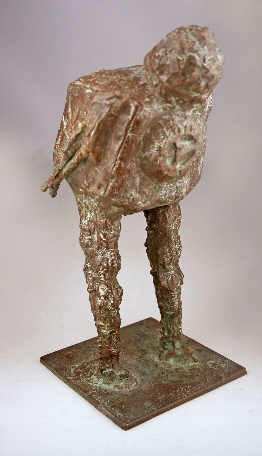 photo furniture Mid 20th Century Astronaut Bronze Sculpture By Italian Brazilian Artist Doménico Calabrone