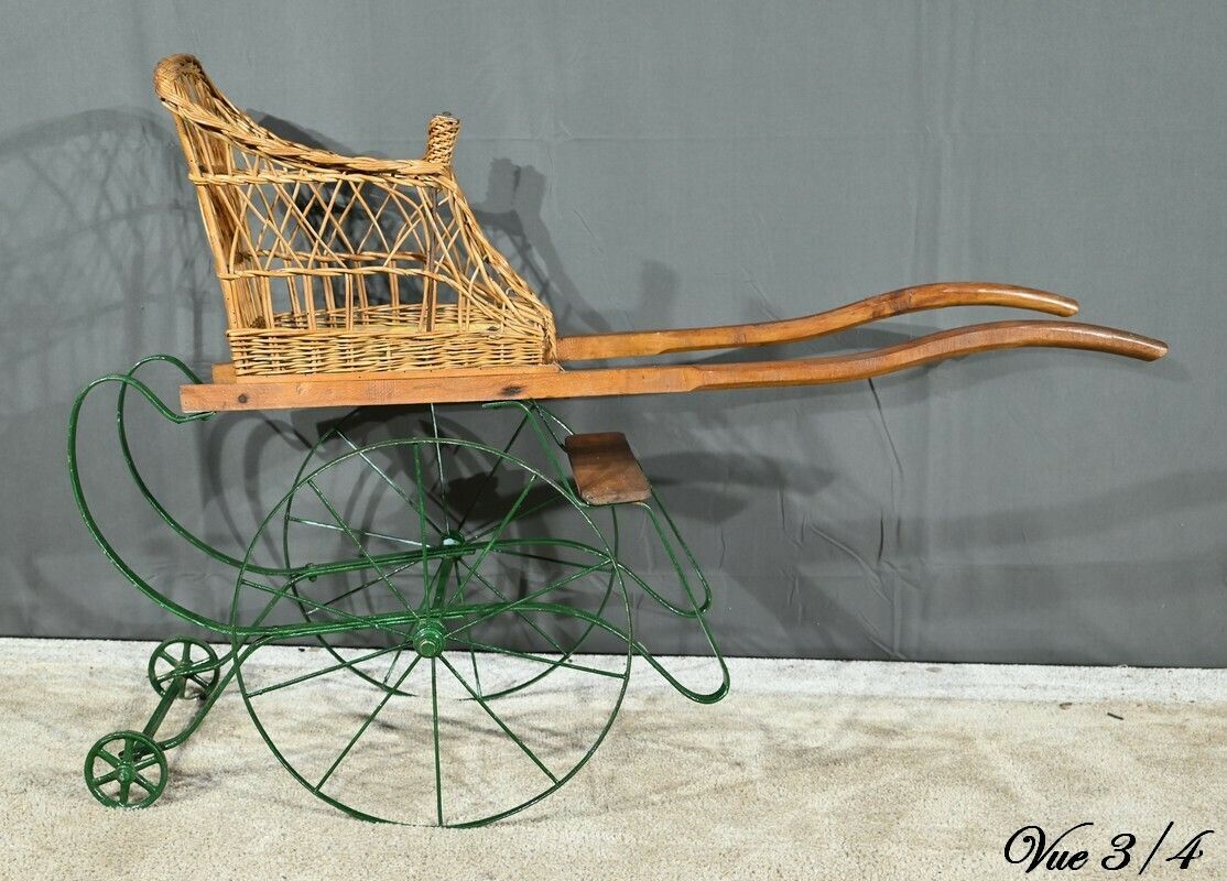 photo buy Wicker Child Stroller – 1900, 1900s