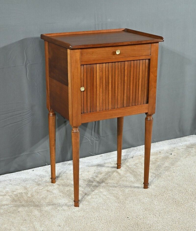 Small Mahogany Living Room Table, Louis XVI Period – Late 18th Century photo furniture