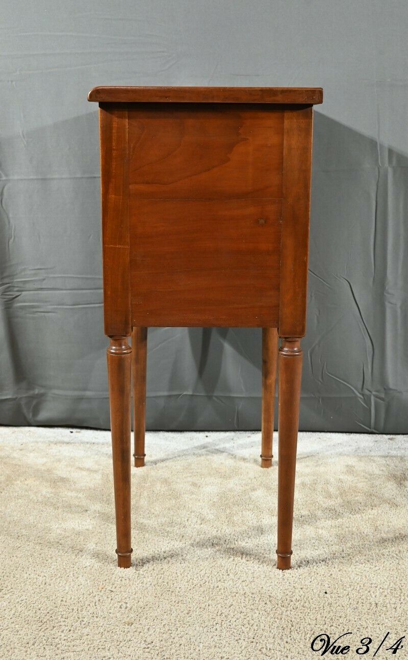 photo vintage Small Mahogany Living Room Table, Louis XVI Period – Late 18th Century