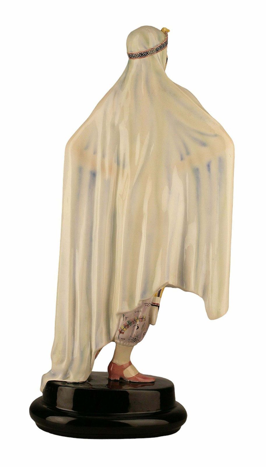Art Déco Odalisque Ceramic Sculpture 'Aida' Designed By Josef Lorenzl For Goldscheider Manufactory In Vienna, Austria photo Art