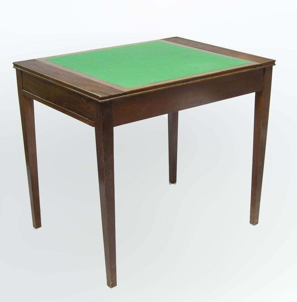 Mid 20th Century Argentine Wooden Game Table With Chess And Backgammon Board By Comte S. A. photo 6300.0