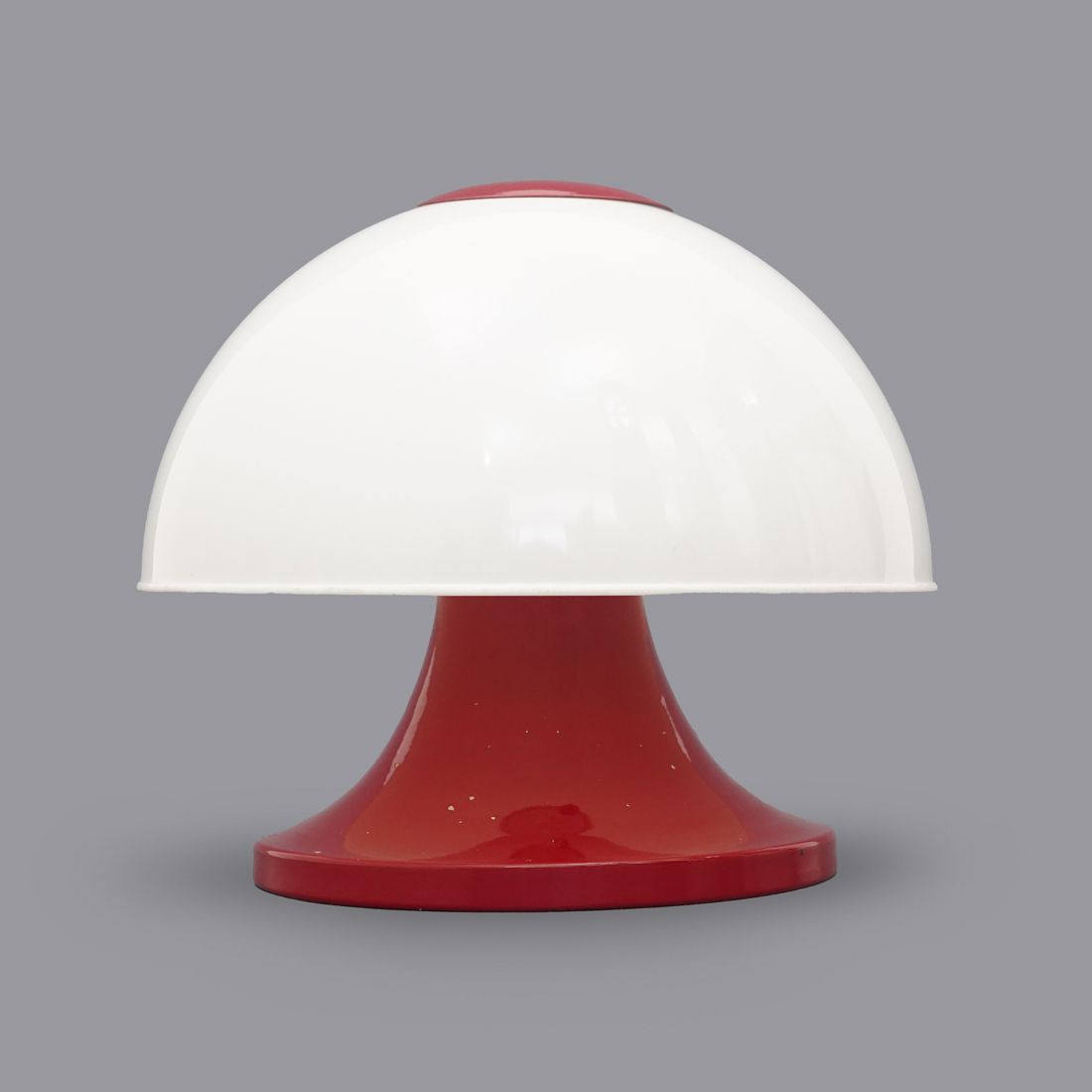 Red Mushroom Lamp, 1960s photo furniture