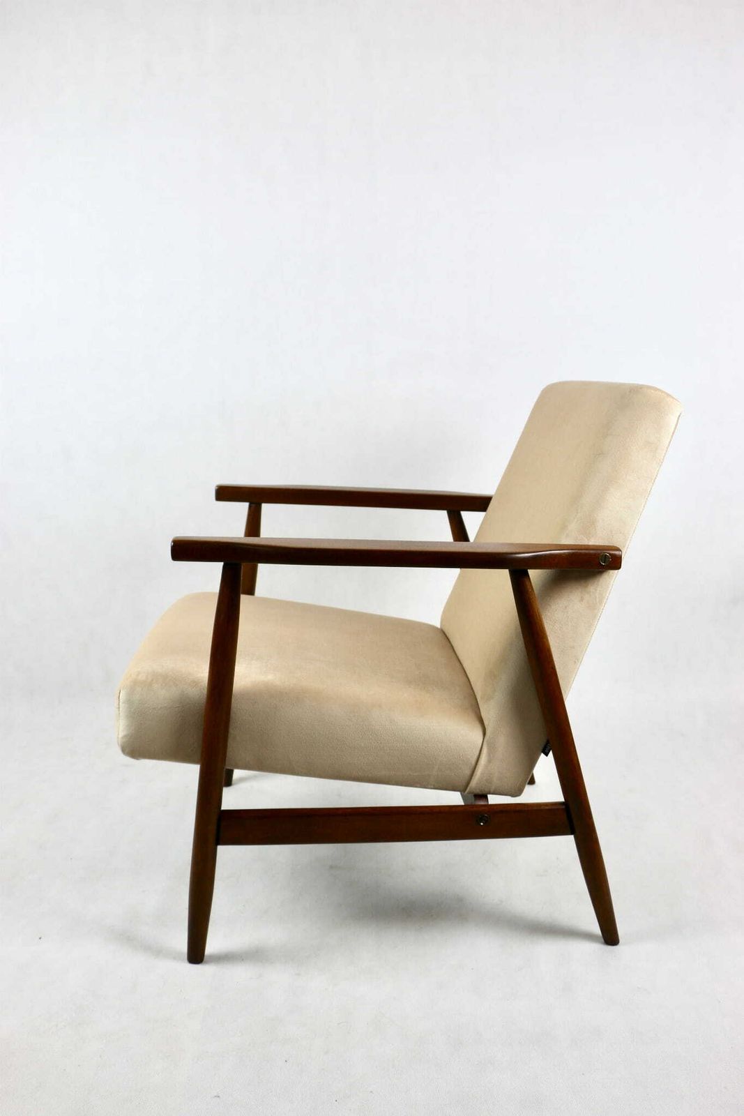 Vintage Armchair, 1970s, Light   Beige Like Fox   2 Pieces Available photo 389.0