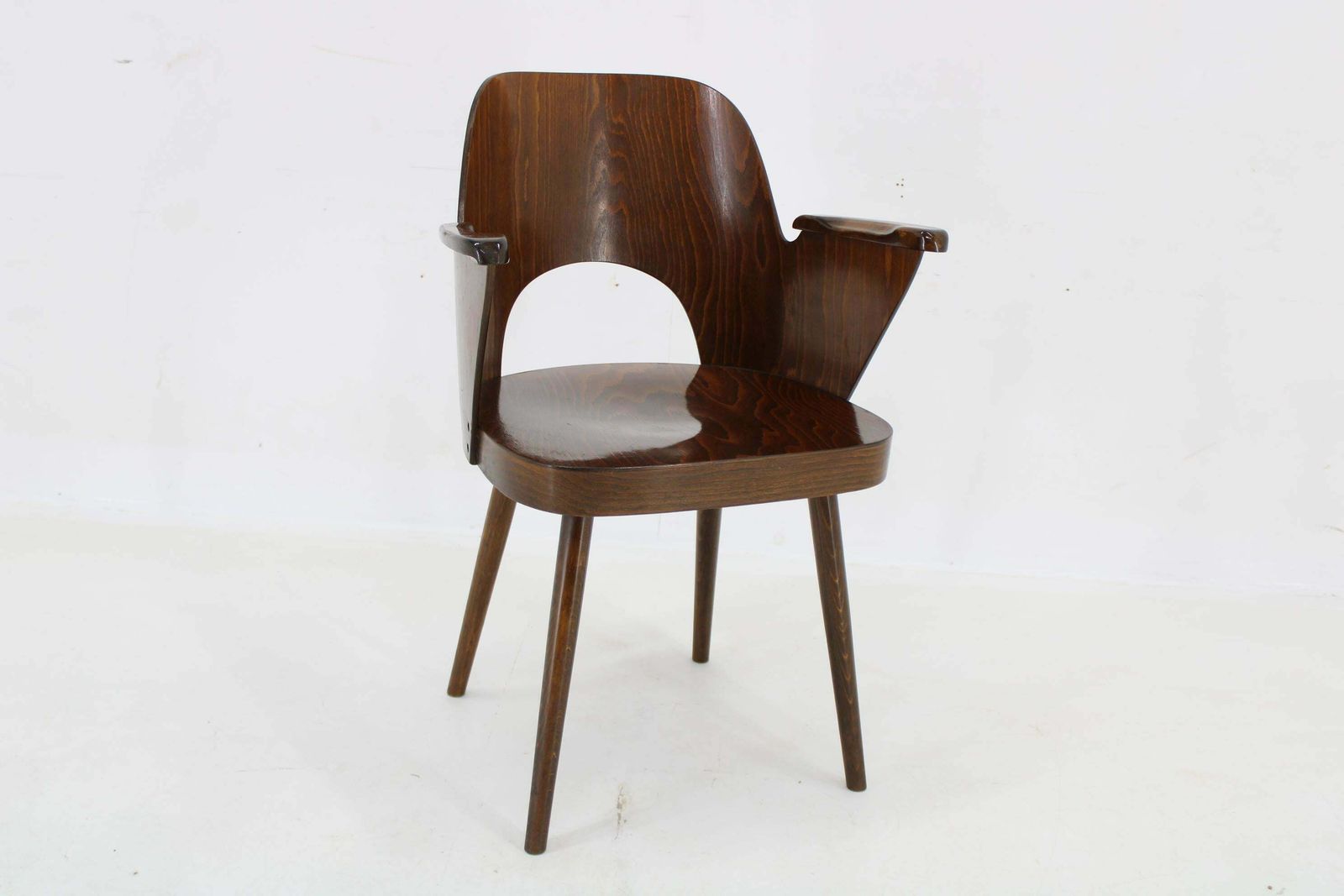 1960s Oswald Haerdtl Chair By Ton Czechoslovakia, Up To 10 Pieces photo buy