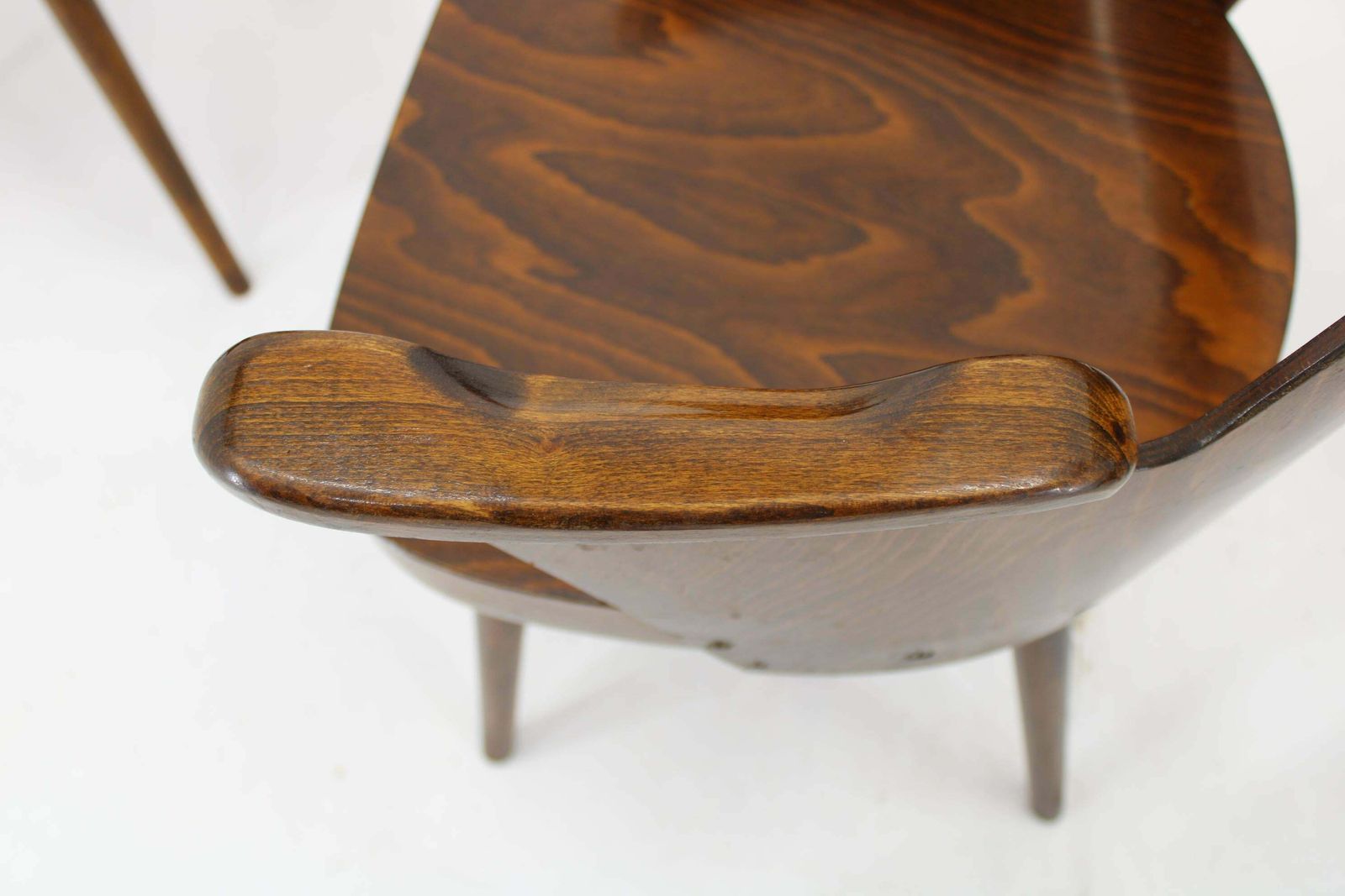 Furniture 1960s Oswald Haerdtl Chair By Ton Czechoslovakia, Up To 10 Pieces photo