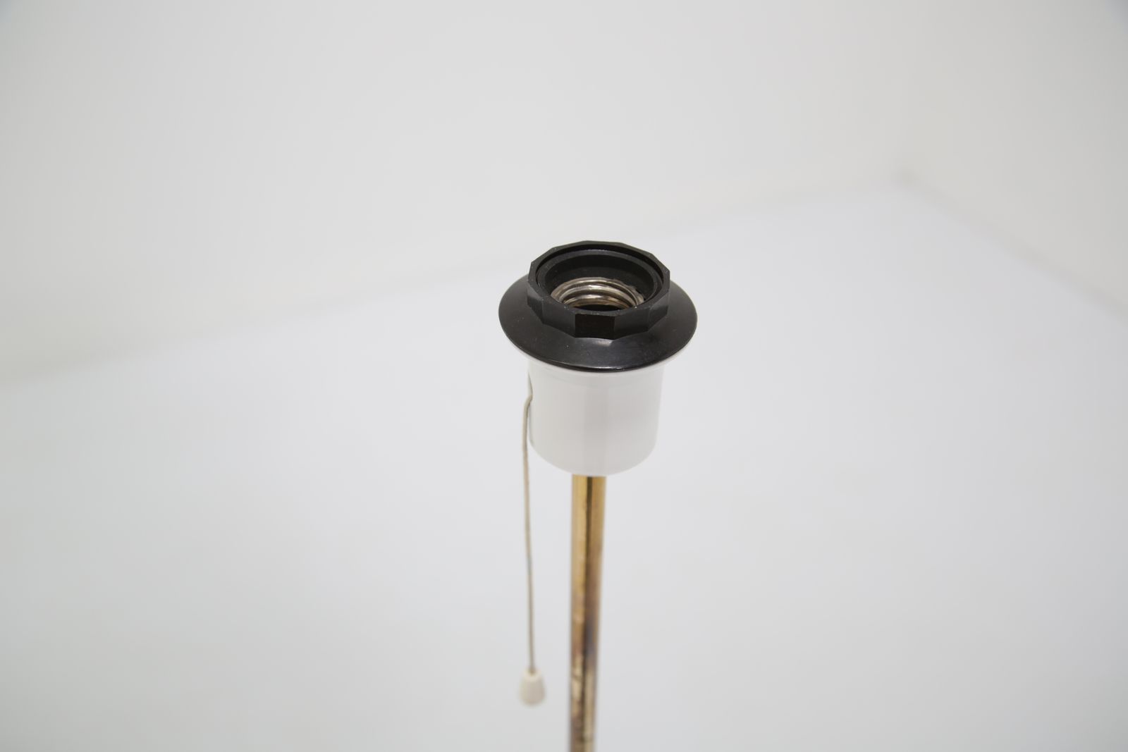 photo buy Mid Century Brass And Glass Floor Lamp, Flb, Sweden, 1960s.