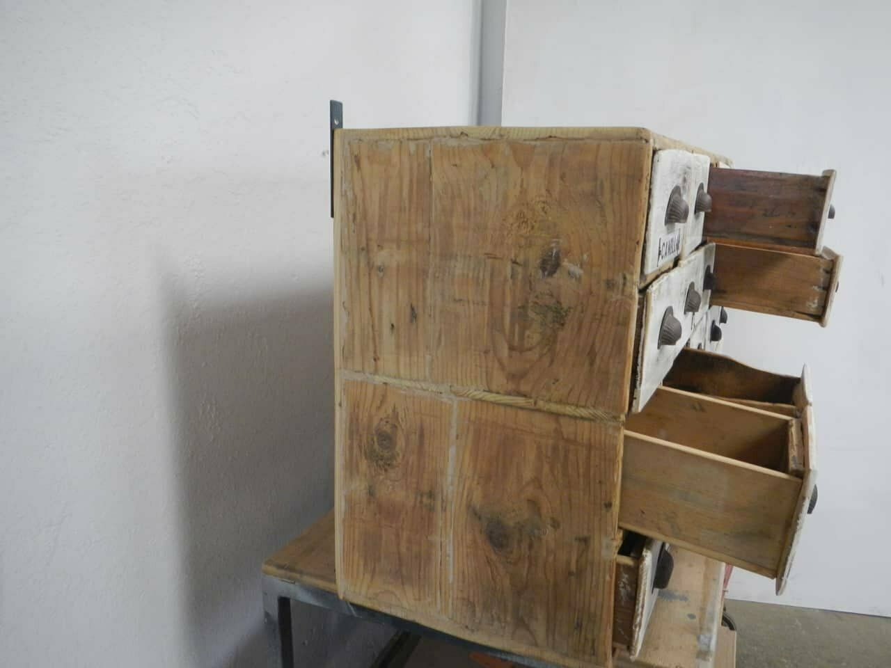 Brown Haberdashery Chest Of Drawers, 1950s photo 1477.0