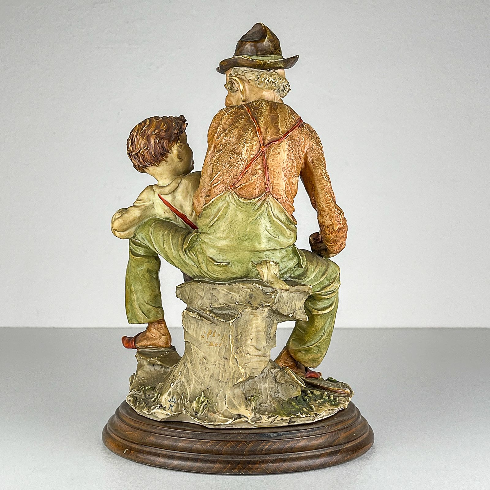 Original Ceramic Sculpture By Giuseppe Armani For Capodimonte, Italy 1970s photo Art