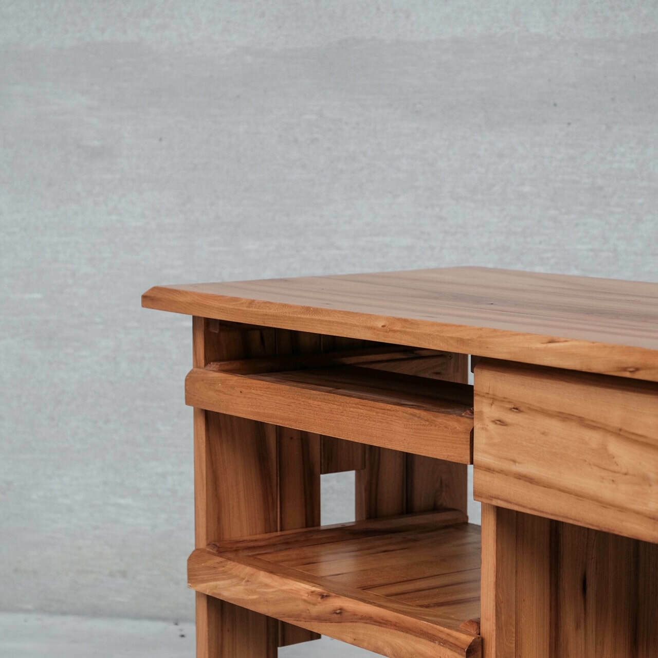 French Petite Wooden Mid Century Desk photo buy