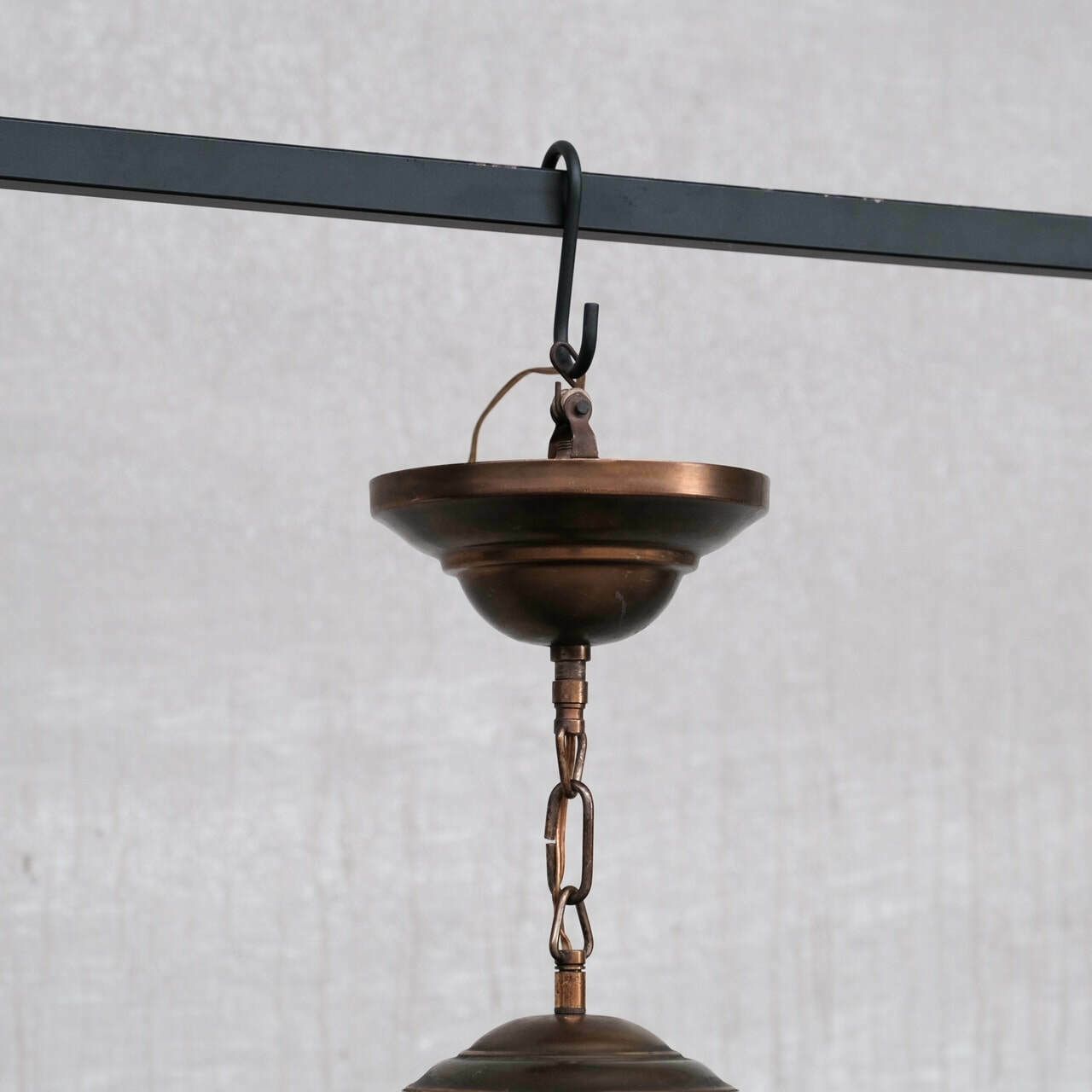 Italian Mid Century Pendant Light Attr. To Luigi Caccia Dominioni photo Lighting