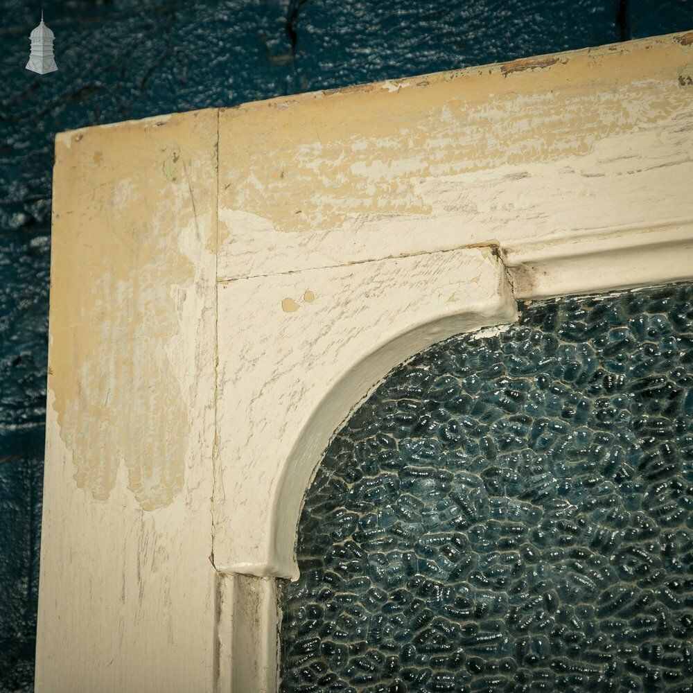 photo buy Half Glazed Door, 3 Panel Textured Glass