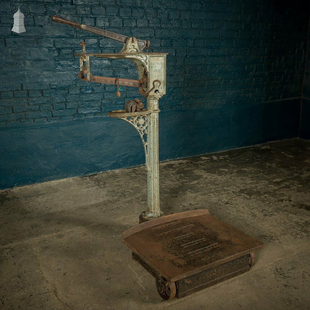 Averey Platform Scales, 3cwt Weighing Scale, Cast Iron photo furniture