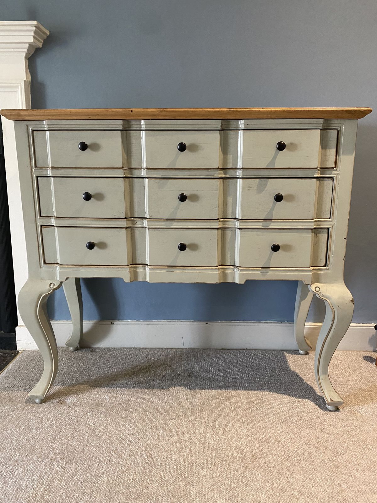 French Style Three Drawer Chest Of Drawers photo Furniture