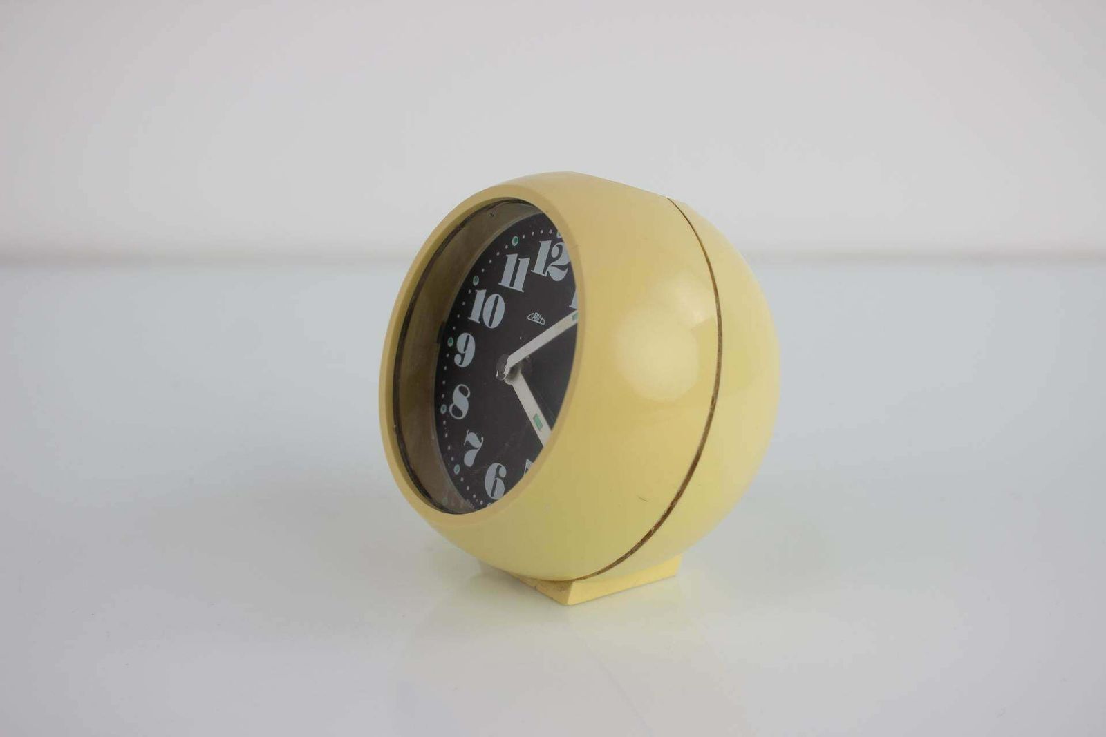 Winding Alarm Clock By Prim, Czechoslovakia, "Space Age" 1960s photo for sale