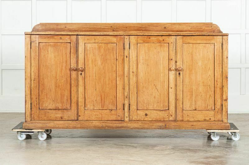Large 19thc English Housekeepers Dresser Base