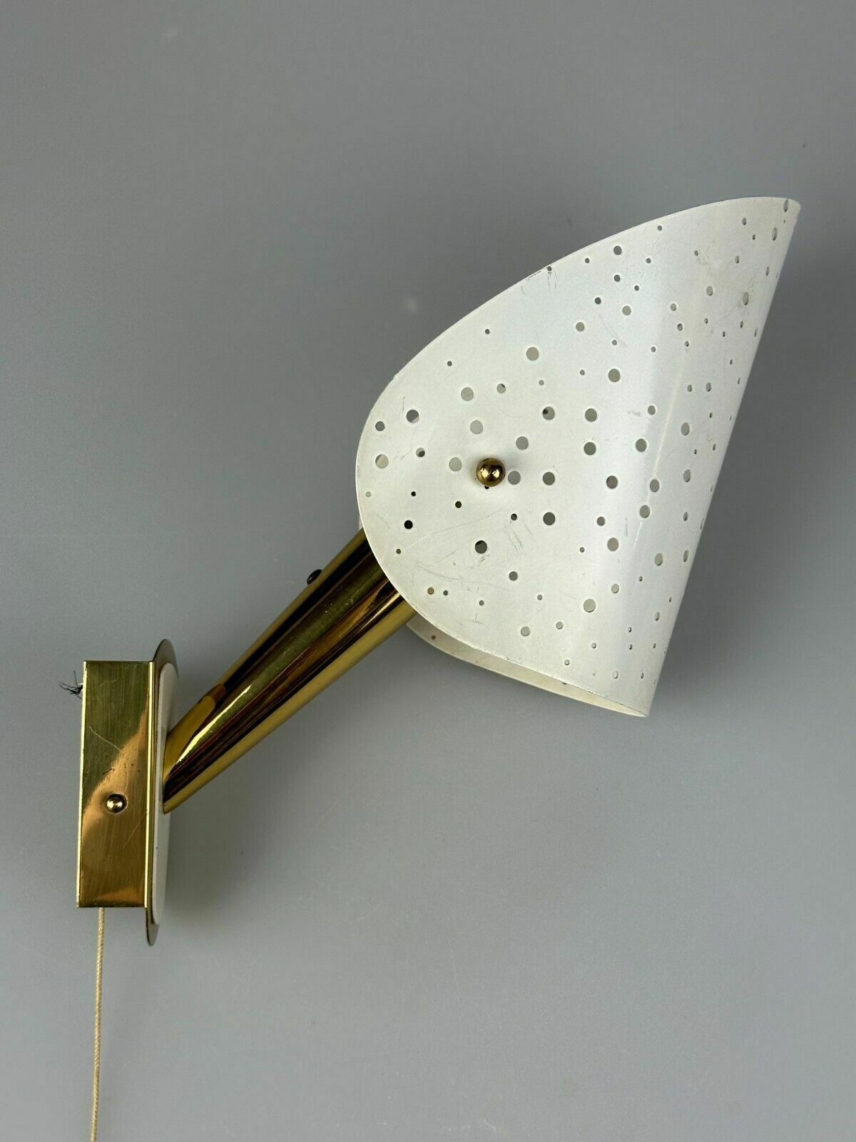 photo furniture 50s 60s Wall Lamp By Ernest Igl For Hillbrand Brass & Metal Design