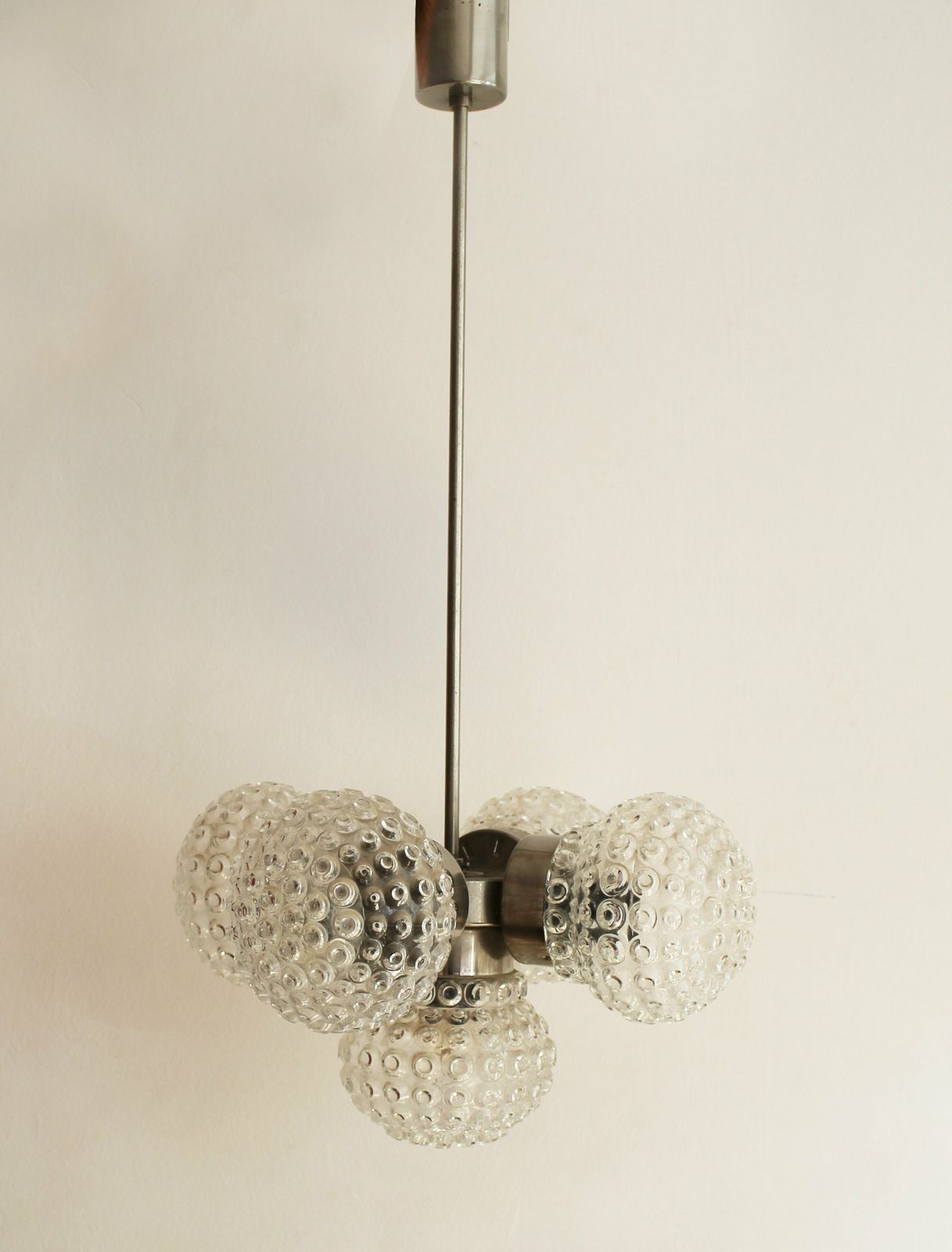 1970's Ceiling Lamp By Miroslav Cermak For Kamenicky Senov Factory photo furniture