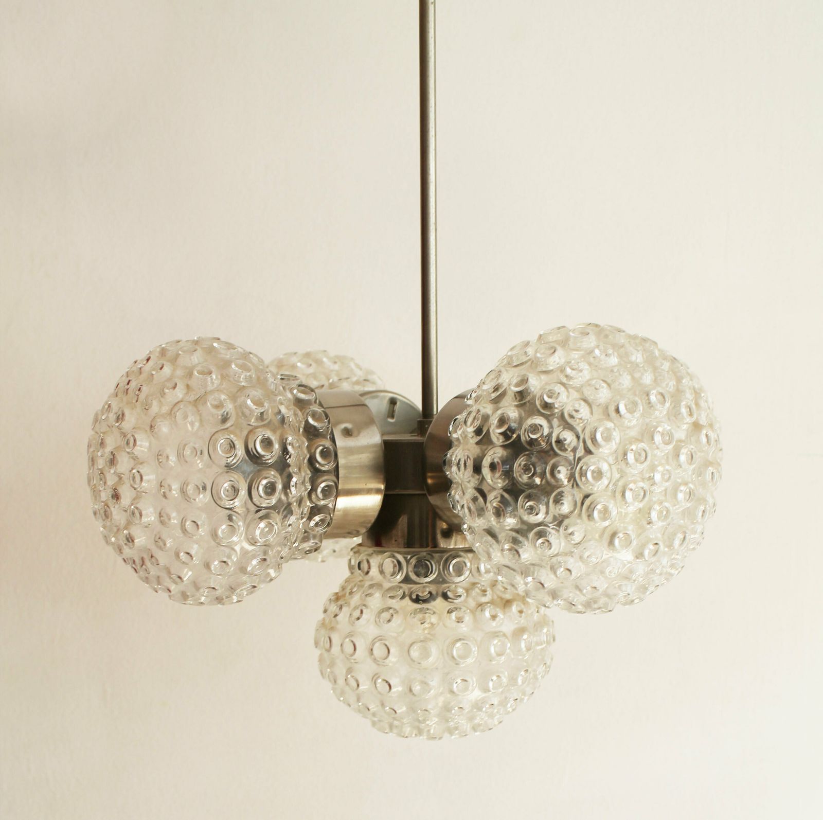 1970's Ceiling Lamp By Miroslav Cermak For Kamenicky Senov Factory photo buy