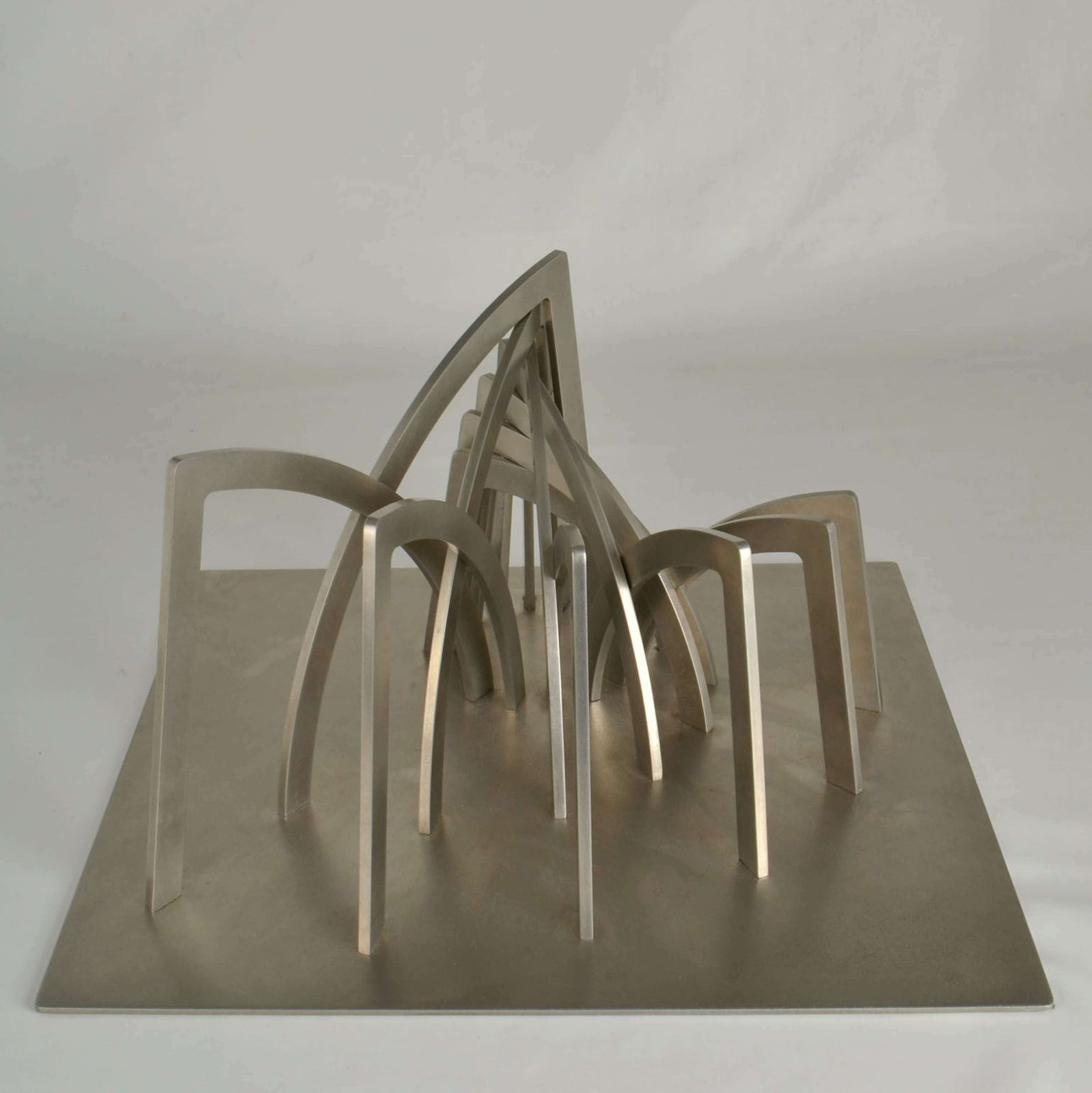 photo furniture Archictural Abstract Sculpture By Dutch Margot Zanstra