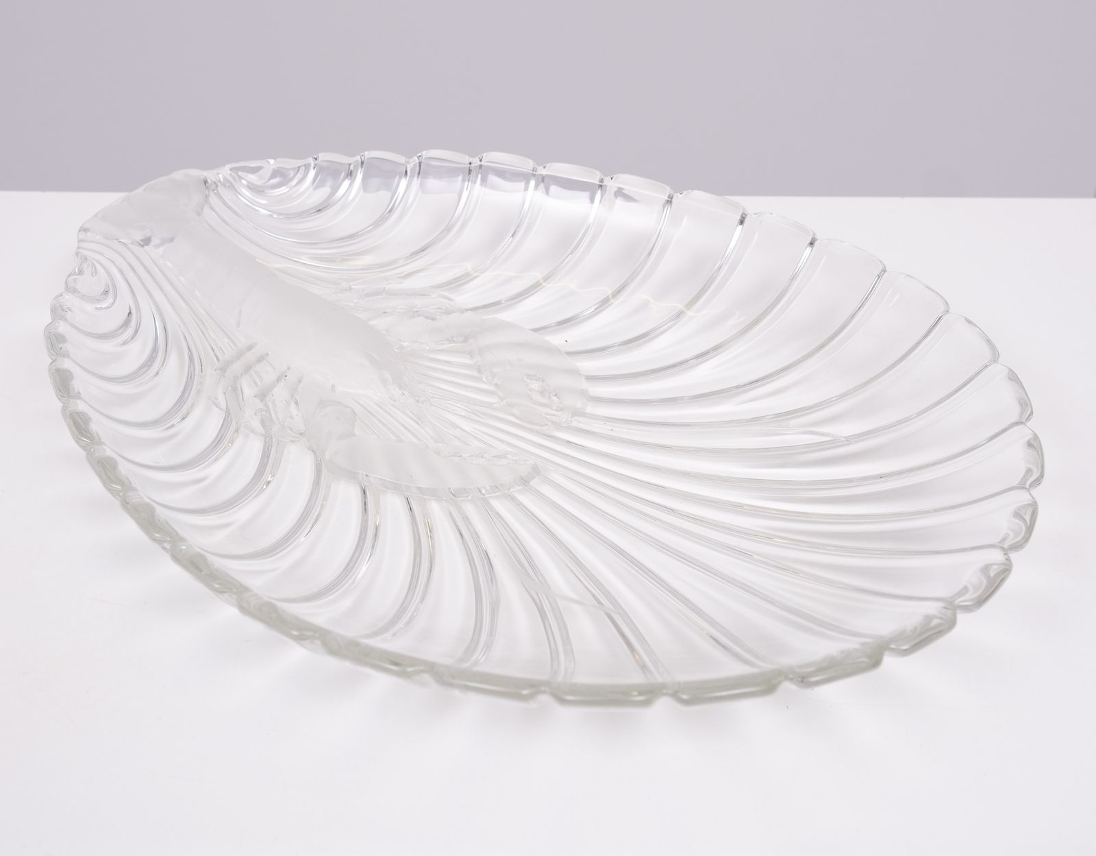 Grote Walther Glas Lobster Dish – Kristal photo vinterior
