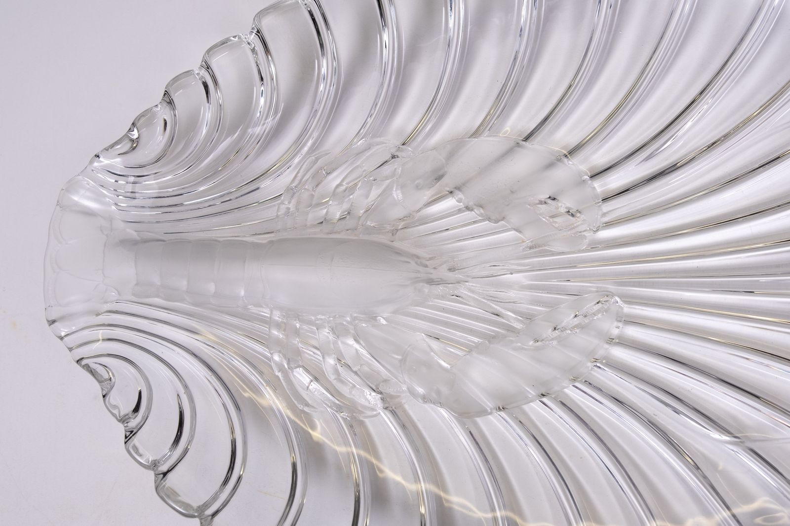 photo vinterior Grote Walther Glas Lobster Dish – Kristal
