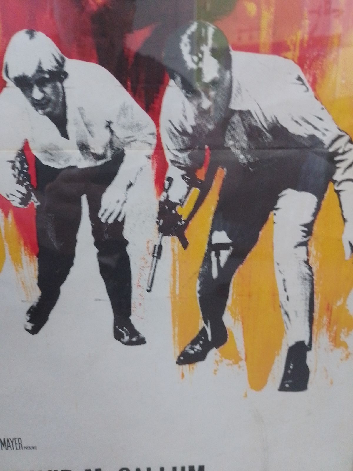 Man From Uncle Original French Vintage Poster photo furniture