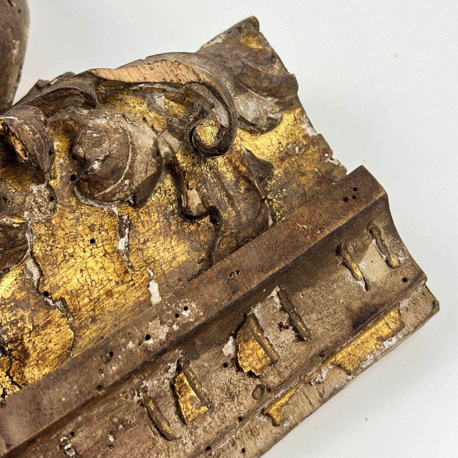 Antique Gilt Wood Carving, Architectural Salvage, Italian Antique Salvage Decor photo Home Decor