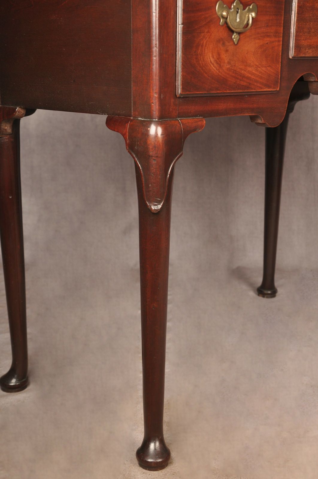 Furniture Fine Early 18th Century Mahogany Lowboy photo