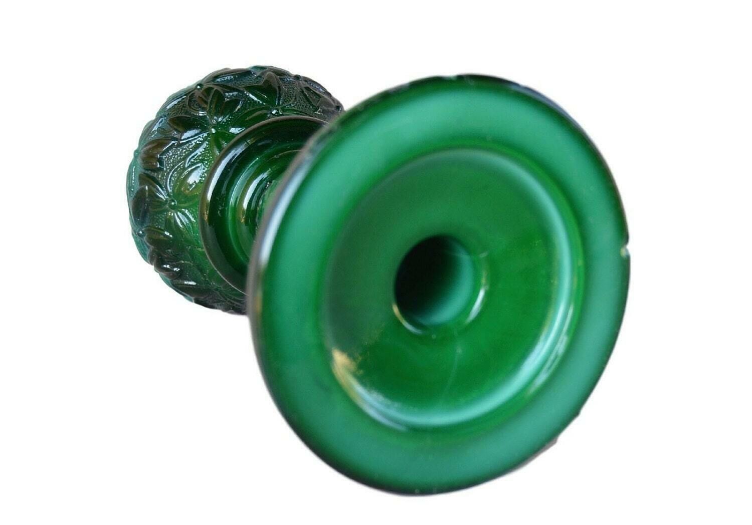 Art Deco Bohemian Heinrich Hoffman Green Opaline Glass Table Kerosene Lamp   Art Deco Home Interior Design photo Lighting