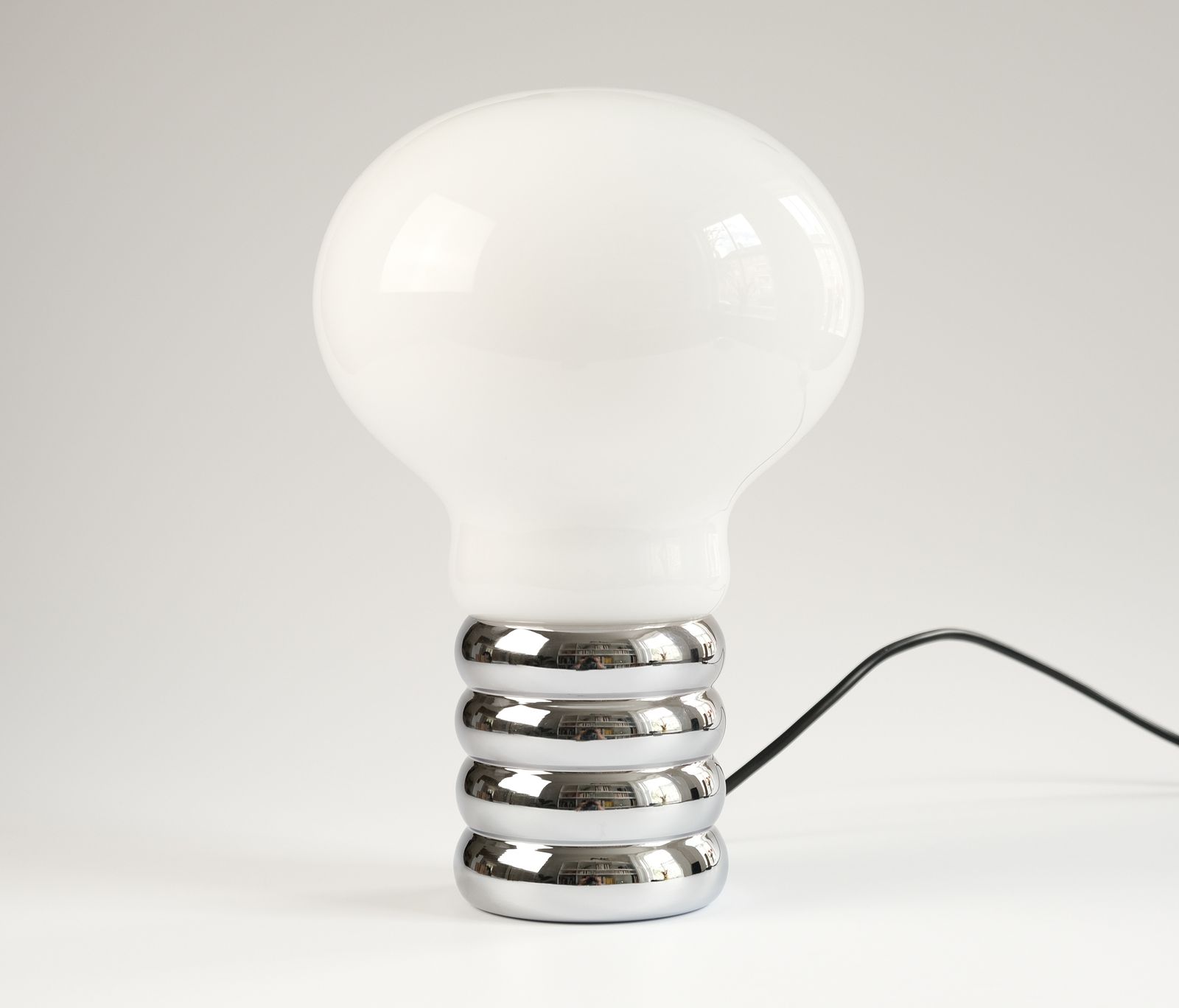 Iconic Early “Bulb” Table Lamp By Ingo Maurer For Design M, Germany 1966