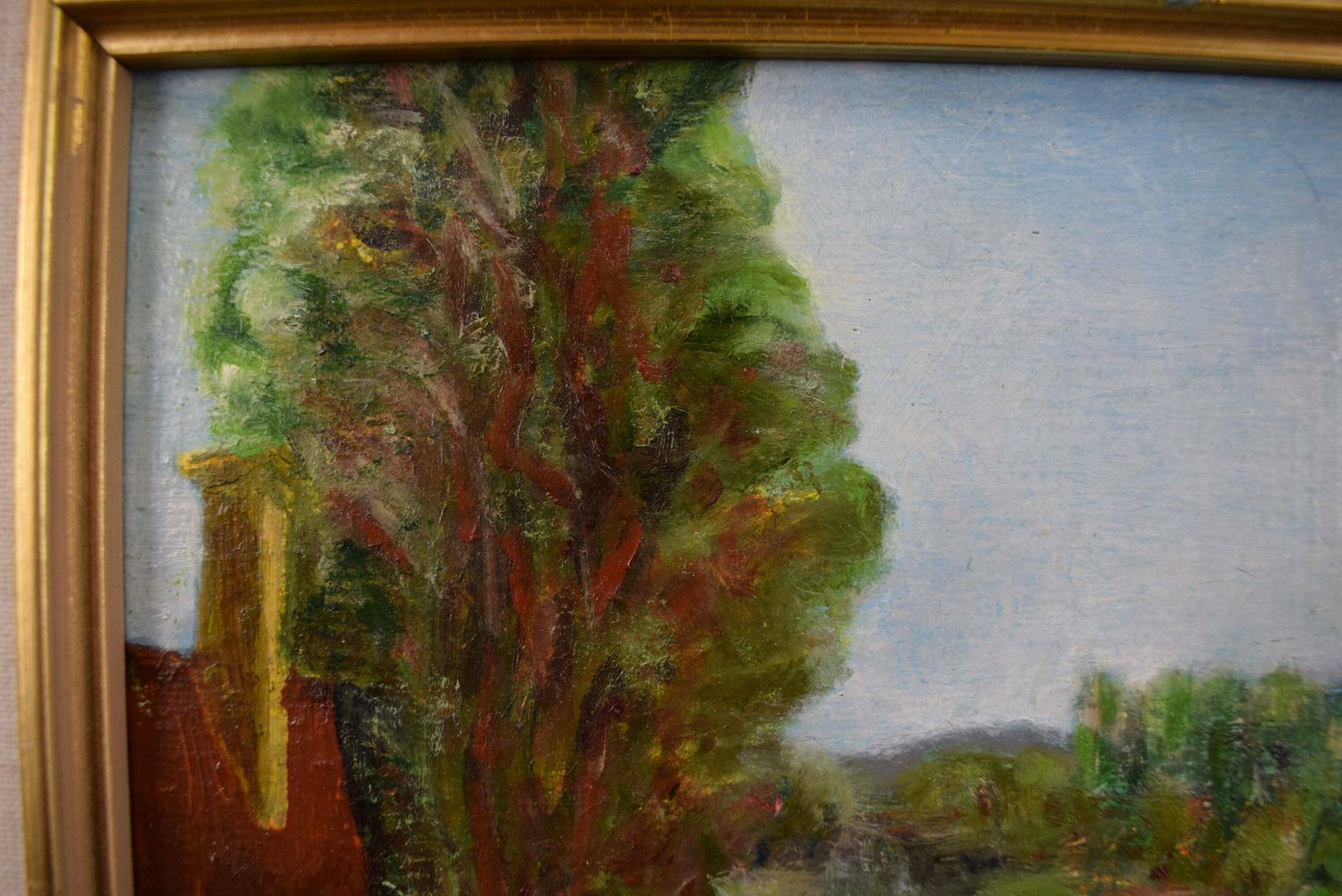 Impressionist Oil Painting French Country photo Art