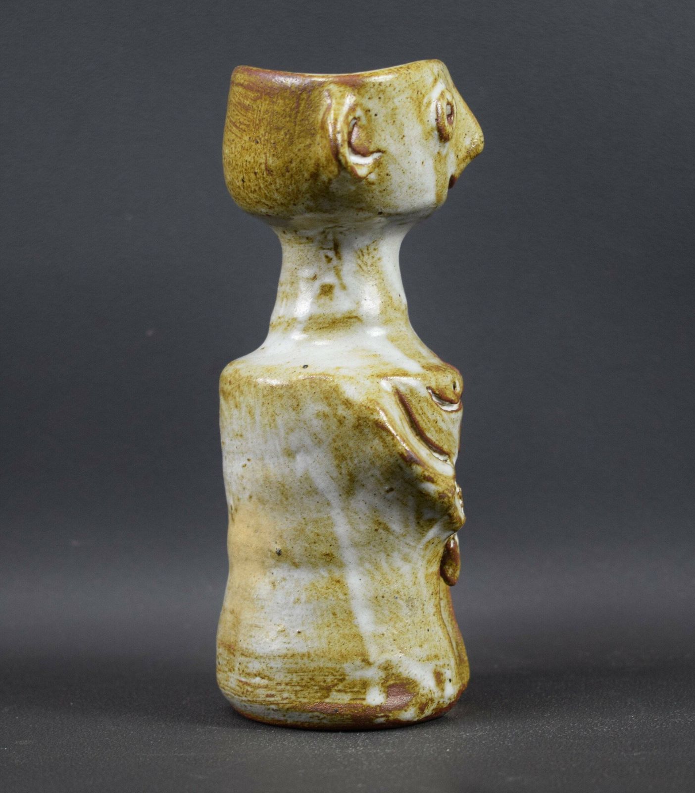 Jacques Pouchain Anthropomorphic Vase Dieulefit Atelier Ceramic photo for sale