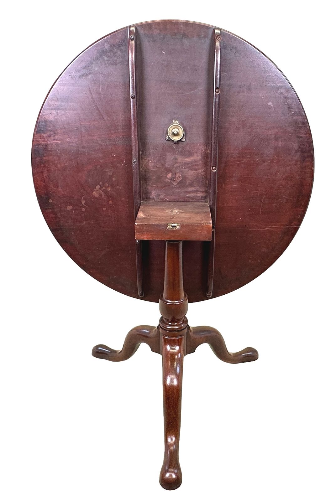 photo for sale Large Georgian 18th Century Mahogany Tripod Table (England, Circa 1750)