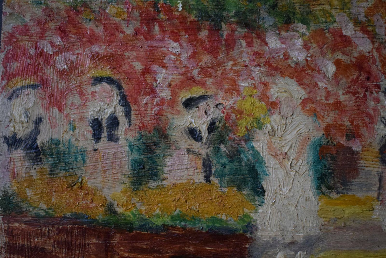 1910's French Impressionnist Oil Painting South Of France Provence photo 533.0